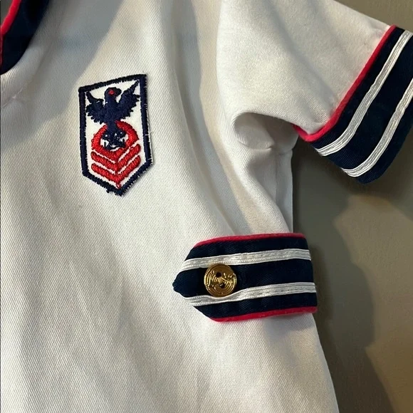 Vintage Nautical Sailor Romper - Picture 2 of 5